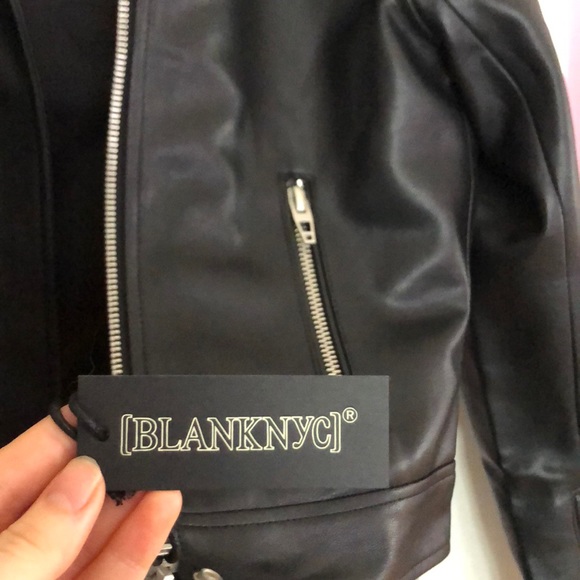 Blank NYC Leather Jacket - Picture 3 of 4